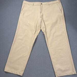PANTS GOLF Lululemon Men 42x28 TAN ABC Slim 5 Pocket LM5975S